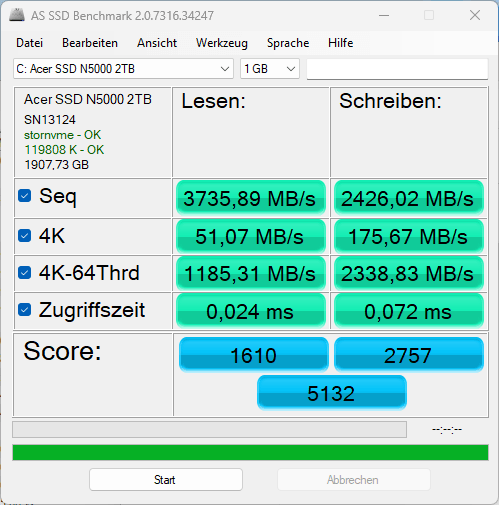 Geekom A8 AS SSD