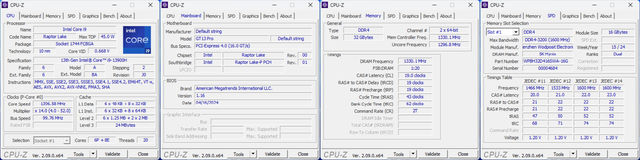 Geekom GT13 Pro Specs CPUZ