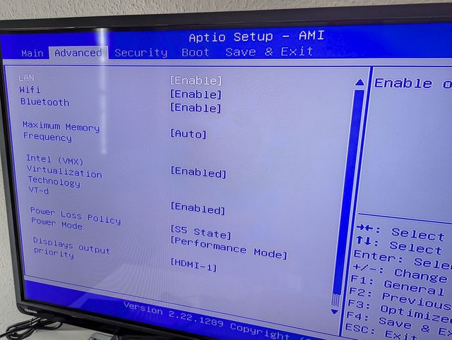 Geekom XT13 Pro Bios2